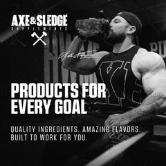 Axe & Sledge Farm Fed whey flavor variety captures dessert-inspired options