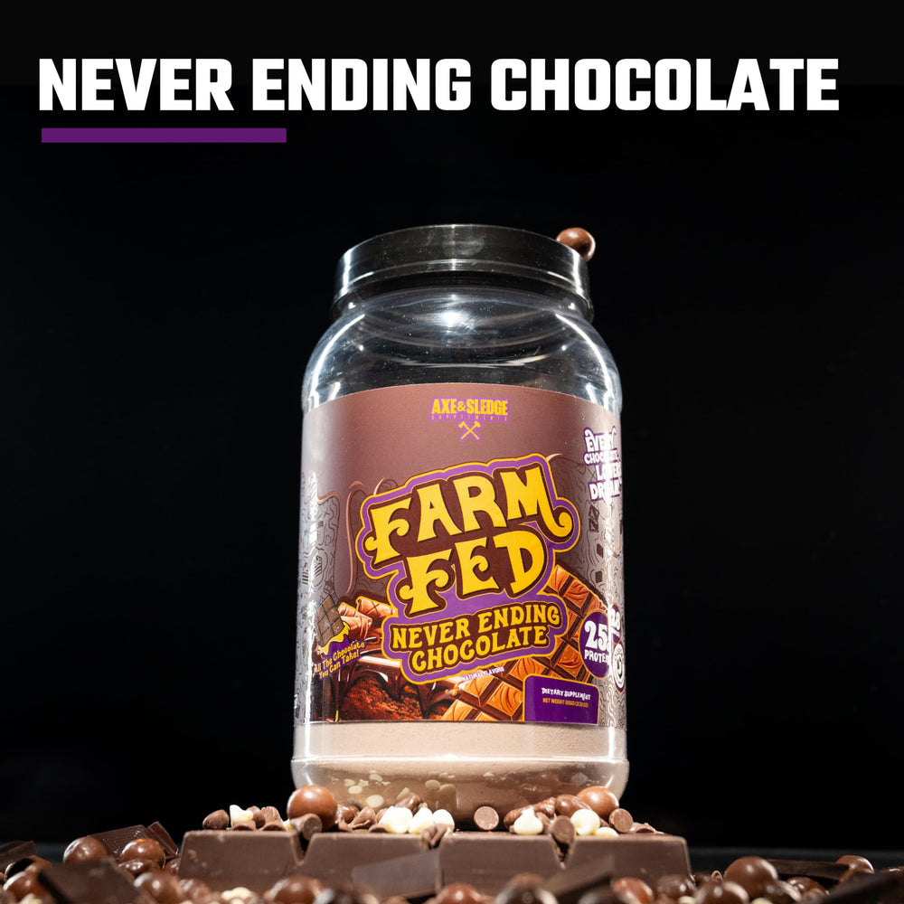 Axe & Sledge Farm Fed shake in a shaker shows smooth texture and flavor.