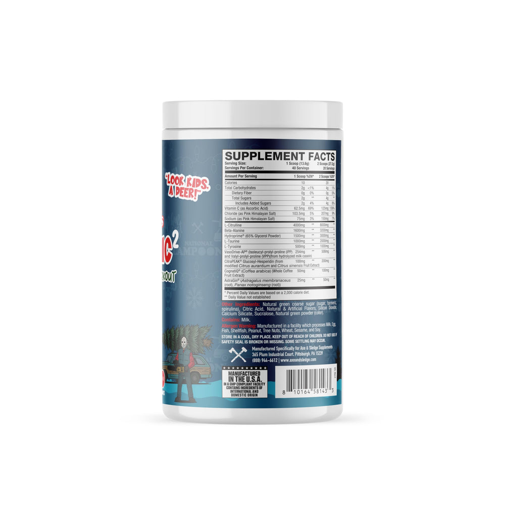 Axe & Sledge Hydraulic bottle with label showcasing premium pumps.