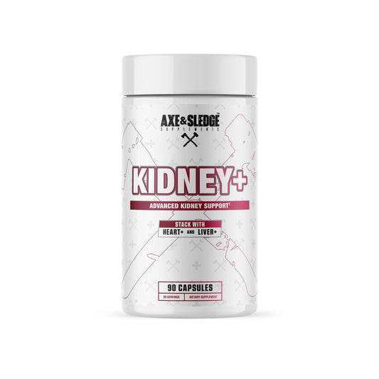 Axe & Sledge Kidney+ bottle setup supports daily training recovery.