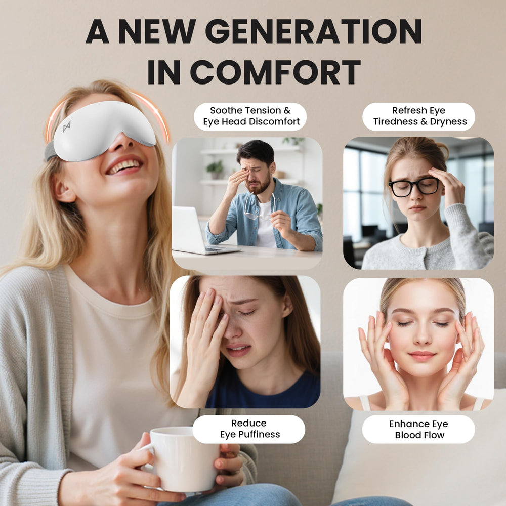 Gift-ready AXV eye massager design ideal for birthdays