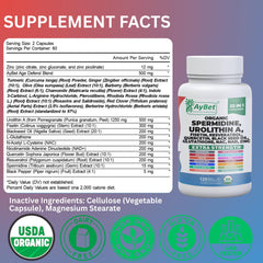 AyBet antioxidant blend with Resveratrol and Quercetin for oxidative stress support