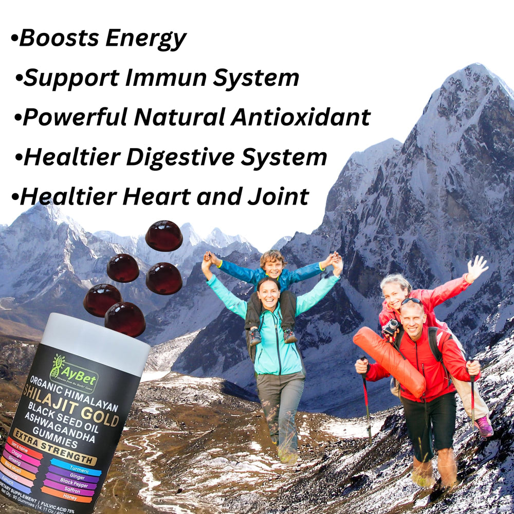Natural herb blend in AyBet gummies for a convenient daily routine.