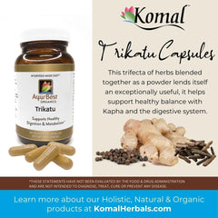 AyurBest Trikatu capsules daily-use bottle supports a convenient daily routine.