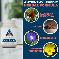Carditone bottle with a calm lifestyle context suggesting relaxation.