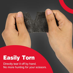 AZEN ankle tape with breathable fabric for lightweight support