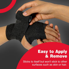 AZEN vet wrap bandage for pets, gentle on skin, secure hold
