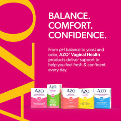 Non-GMO gluten-free AZO Dual Protection formulation supports gentle wellness