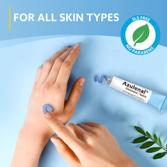 AZULENAL Ointment tube packaging shown for easy application.