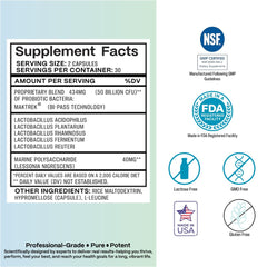 Azure Biogenics capsules promoting urinary tract comfort and vaginal health.