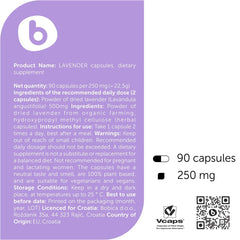 b bottle with water: take one capsule twice daily for consistency.