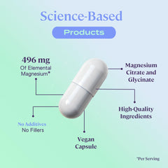 B-FIT B Magnesium Glycinate & Citrate pouring close-up demonstrates convenient daily intake