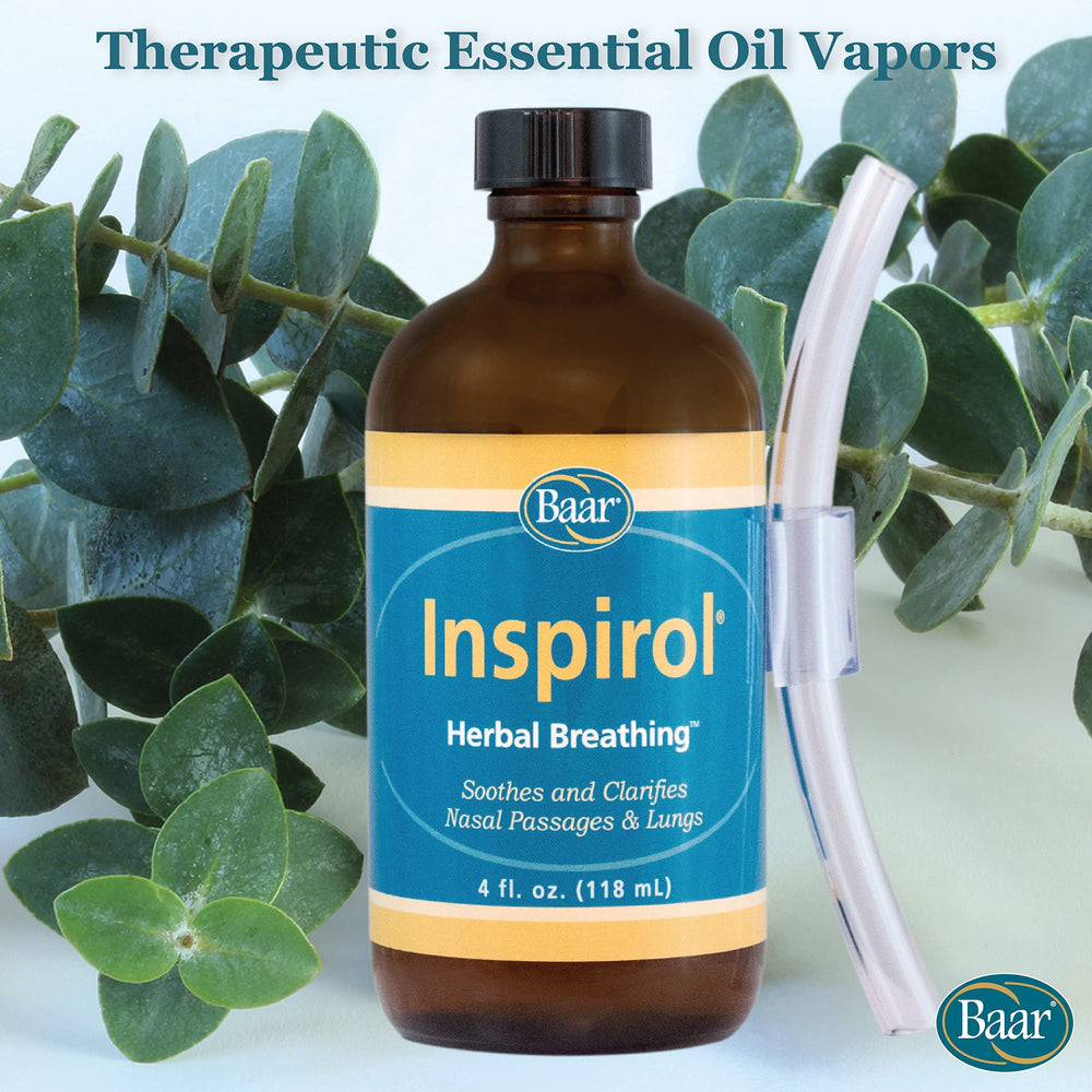 Baar Inspirol Herbal Breathing in-use inhalation through tube