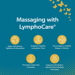 Baar LymphoCare oil pour showing a lightweight massage blend.