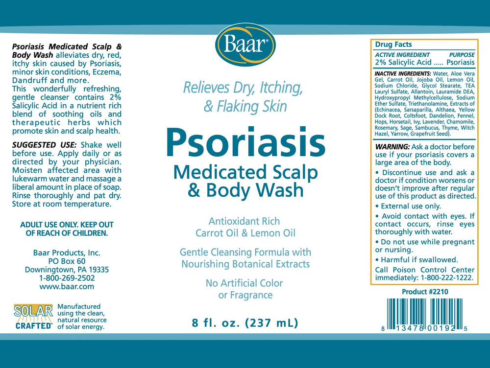 Baar packaging detail showing all four kit items