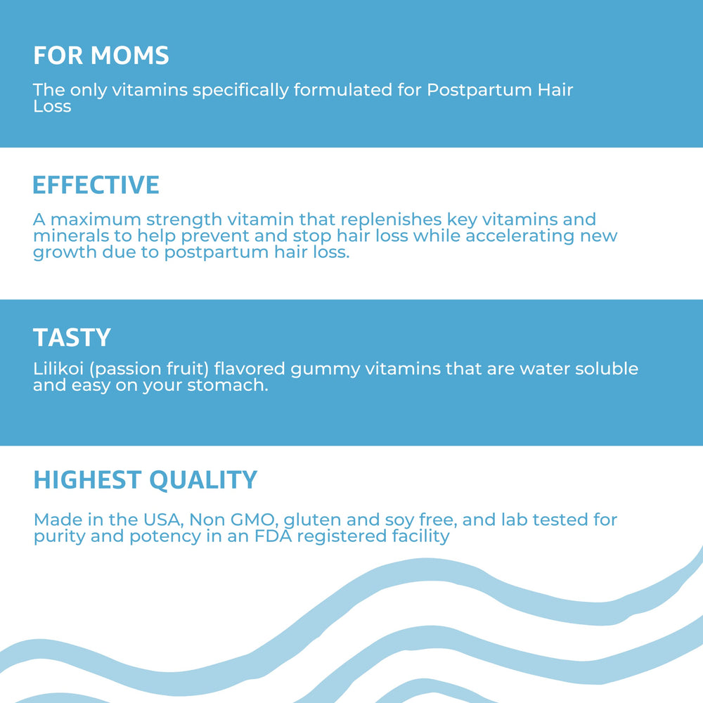Baby Blues packaging display captures product assortment and accessibility.