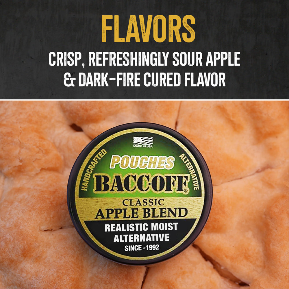BACC OFF packaging design image conveys straightforward snacking appeal