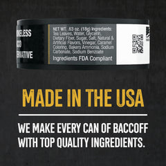 BACC OFF Classic Natural Pouches pack displays five cans for easy stock-up.