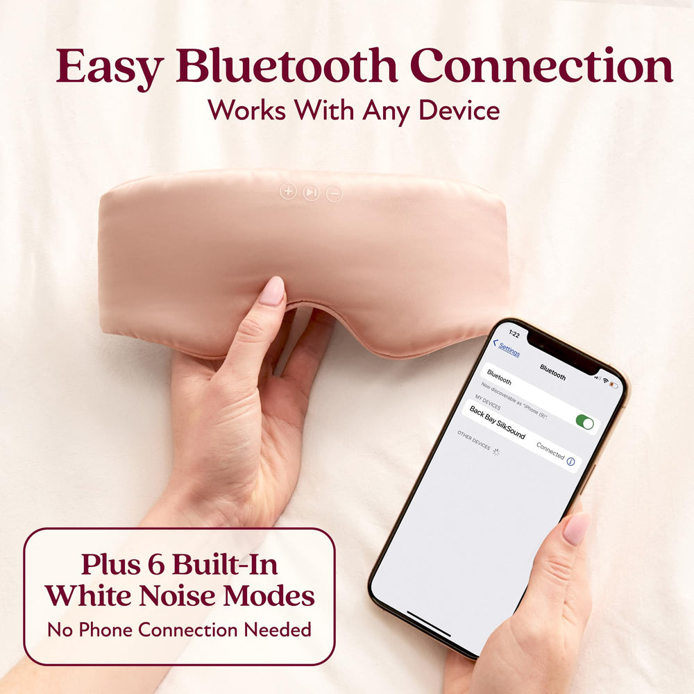Back Bay Audio SilkSound showcases six white-noise modes for a customizable backdrop.
