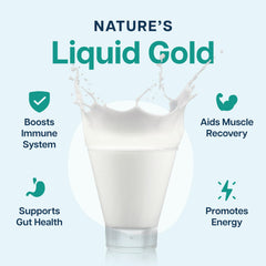 Baese Nutrition probiotics colostrum powder scoop emphasizes gut health support