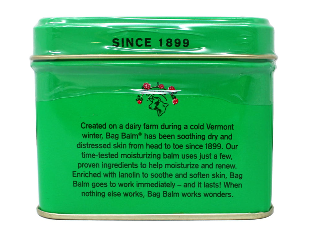 Bag Balm applied on hands after chores for softness.