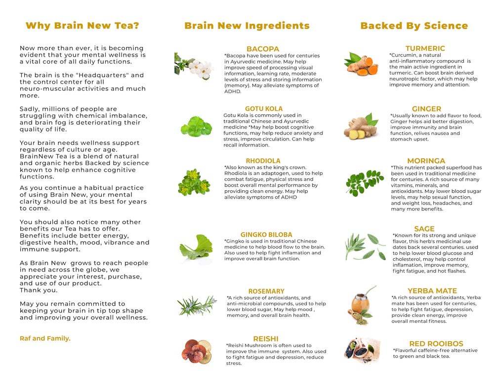 Bahlake Brain New Tea during a study session highlighting memory and focus.
