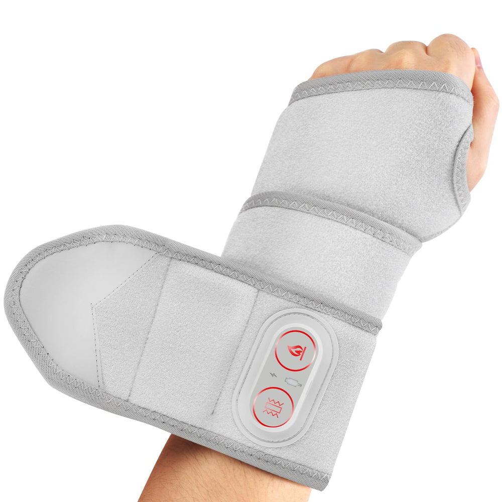 BAISEMAIN foldable-wrist-heating-pad folds flat for quick storage and on-demand relief