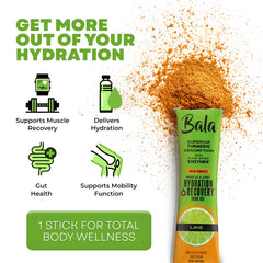 Glass of Bala Enzyme lime drink with smooth mix and bright color.