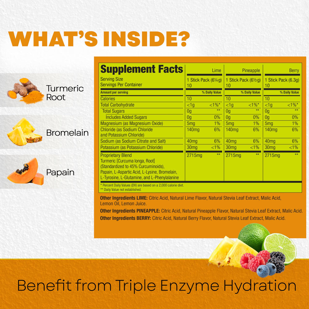 BALA Lime stick provides zesty hydration during workouts