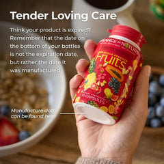 Balance of Nature Fruits supplement spoon with powder ready to mix