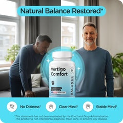 Balancebreens Vertigo Relief capsules close-up ideal for daily balance support.