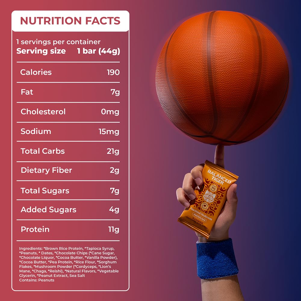 Balanced Tiger on-the-go snack idea image shows quick, functional protein for busy days.