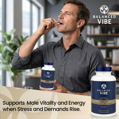 Balanced Vibe Daily-use illustration signaling simple wellness routine.