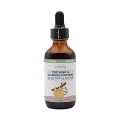 BALM! Baby teething tincture dropper closeup highlights convenient dosing.