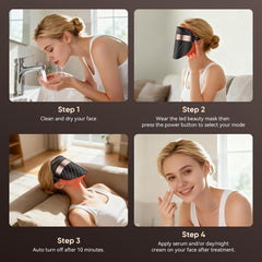 Balnore hands-free light therapy during workouts or breaks.