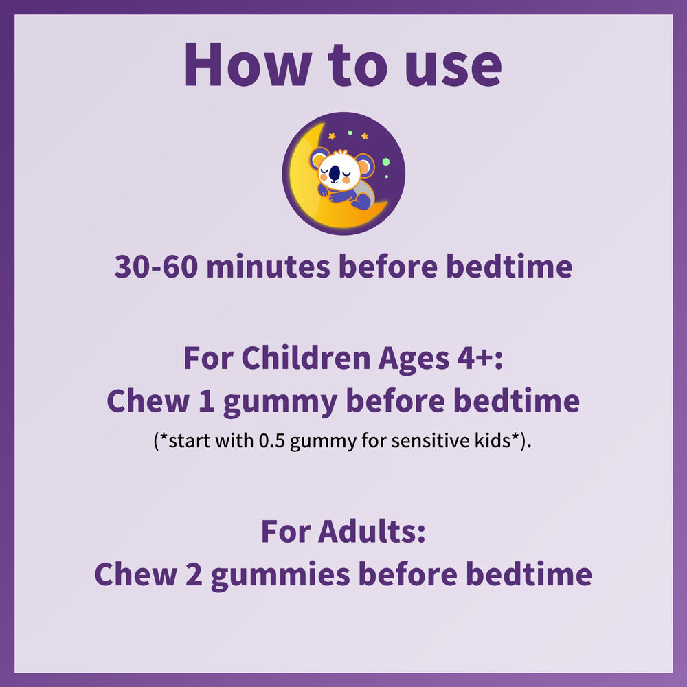 Bamofany vegan pectin label emphasizes sugar-free, tooth-friendly nighttime option.