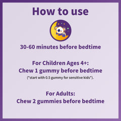 Bamofany vegan pectin label emphasizes sugar-free, tooth-friendly nighttime option.