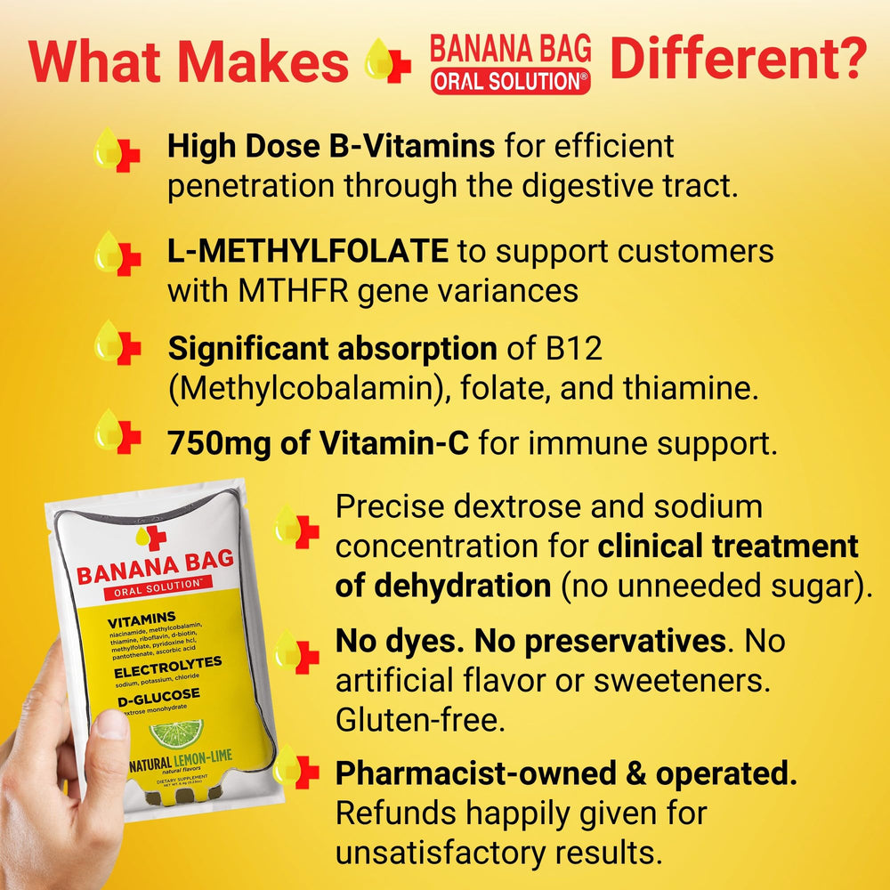 Banana Bag 30-pack pouch offers convenient daily hydration on the go