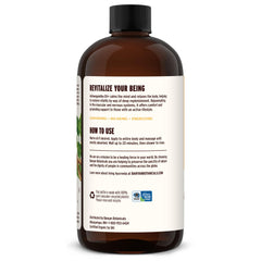 Banyan Botanicals Ashwagandha Oil+ packaging reflects Ayurvedic care.
