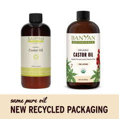 Banyan Botanicals castor oil under-eye treatment for gentle nourishment
