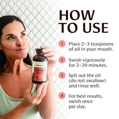 Organic coconut and sesame oil base in Banyan Daily Swish.