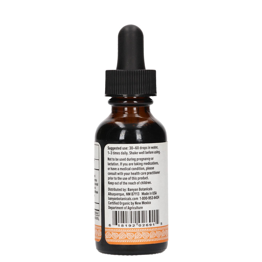 Close-up of Banyan Botanicals Immune Strong plant-based blend