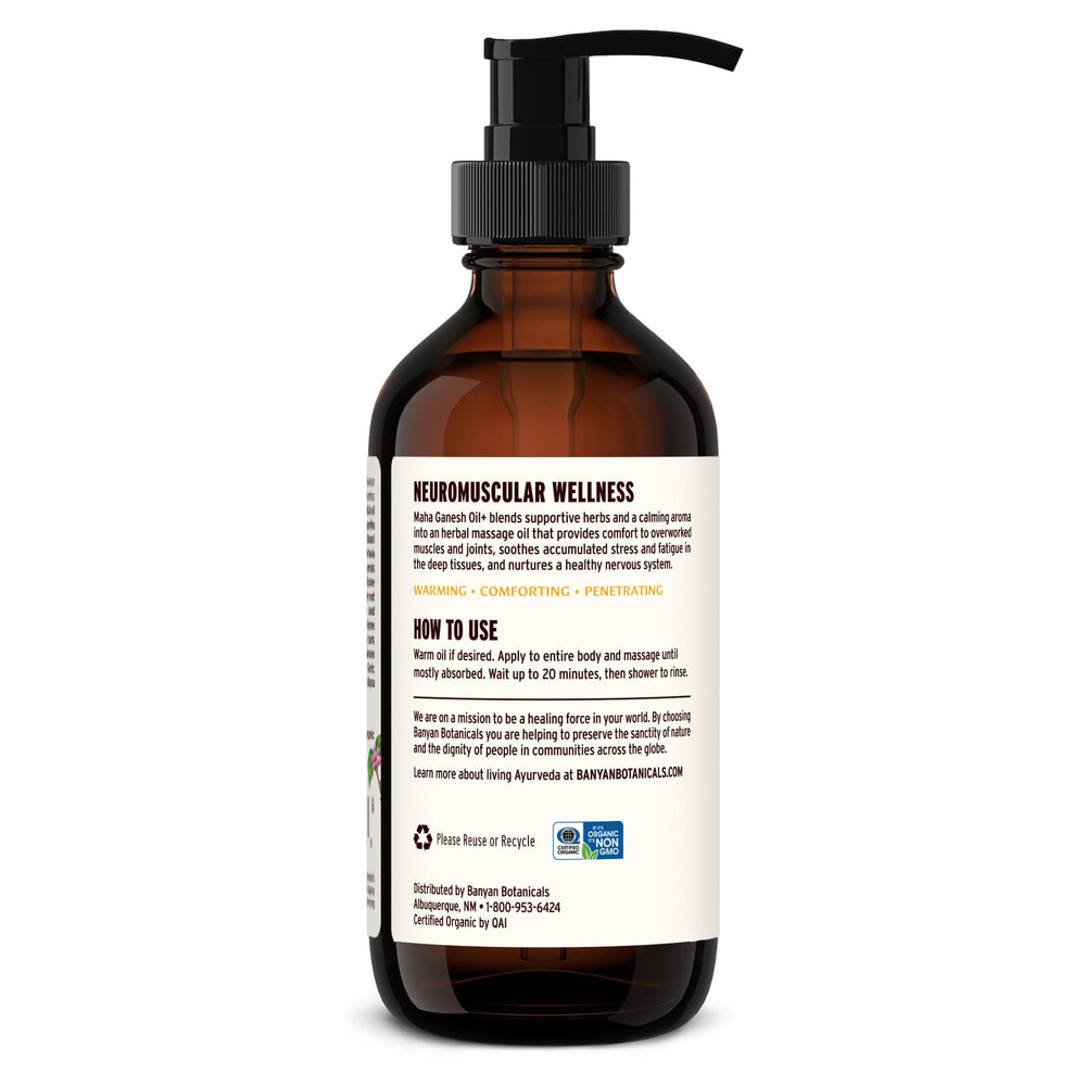 Banyan Botanicals Maha Ganesh Oil+ Banyan guarantee returns supports satisfaction.