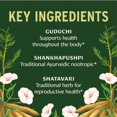 Banyan Botanicals Natural Transition capsules closeup indicating easy daily support.