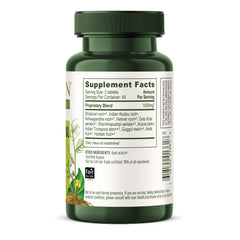 Banyan Botanicals Natural Transition closeup of tablets signaling sustained energy.