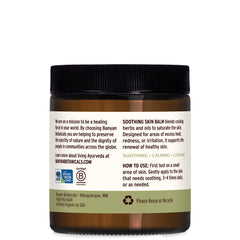 Banyan Botanicals Neem leaf infusion highlights cooling cleanse for irritated skin.
