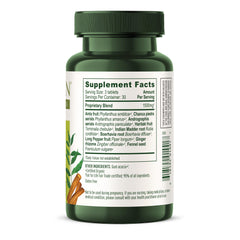 Banyan Botanicals Total Body Cleanse eco-friendly packaging supports sustainable sourcing.