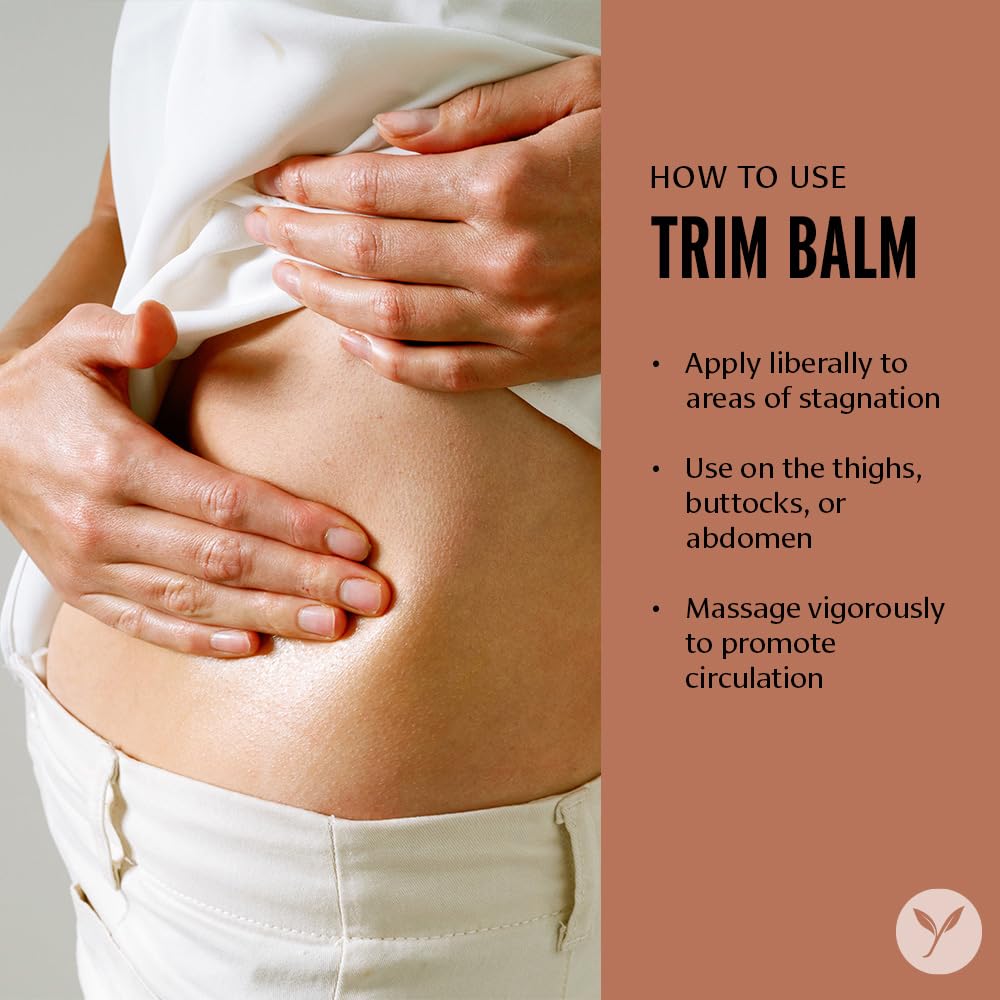 Banyan Botanicals Trim Balm organic ingredients closeup.