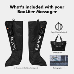 Bao liter full foot massage with integrated heat feature