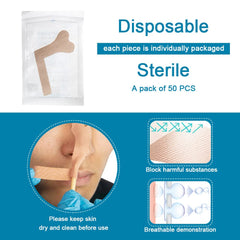 BAOZENP back adhesive shown, designed for secure placement and easy removal.